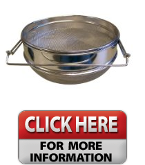 Mann Lake HH440 Stainless Steel Double Sieve Picking